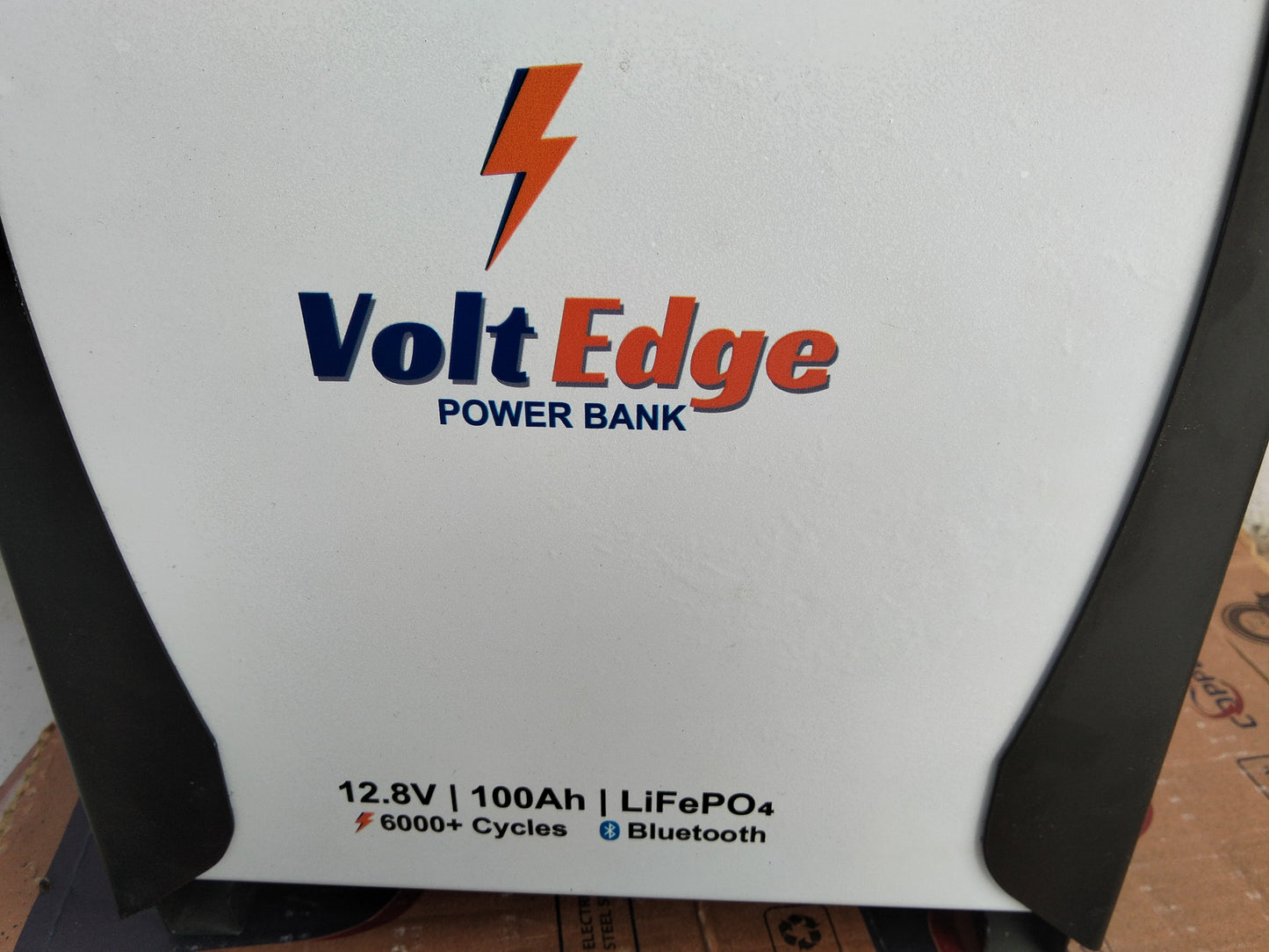 VoltEdge 12.8V 100Ah (1280wh) Lithium Power Bank with 3.2inch Display Screen (5 Years Warranty)