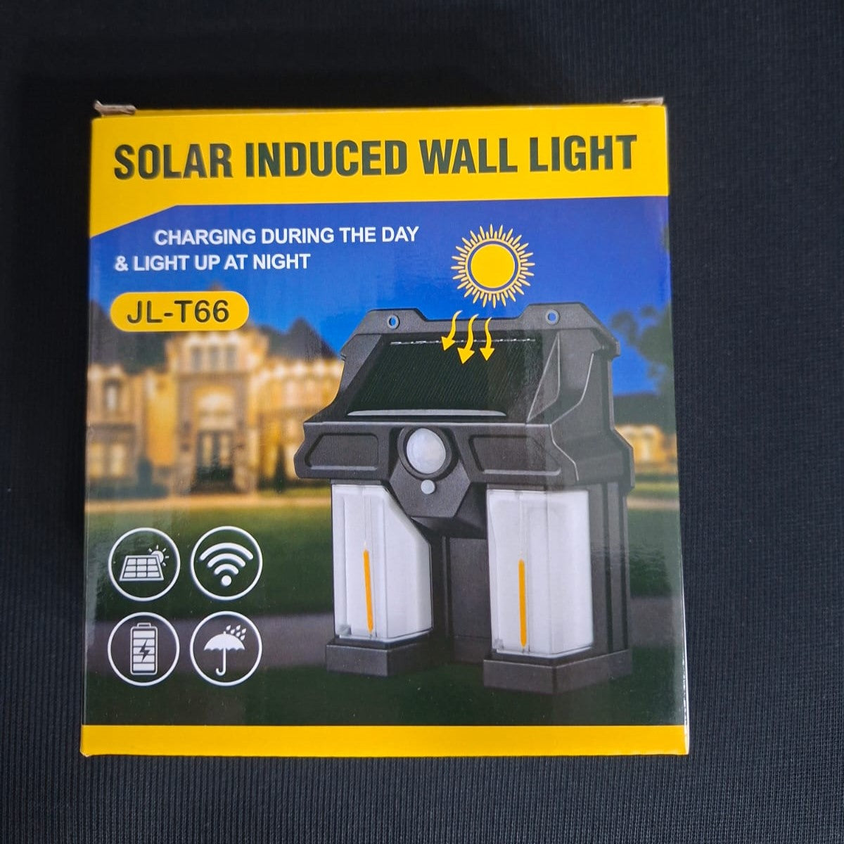 JL-T66 Solar Induced Wall Light - Lighting Product Designed For Illumination And Daily Lighting Routine