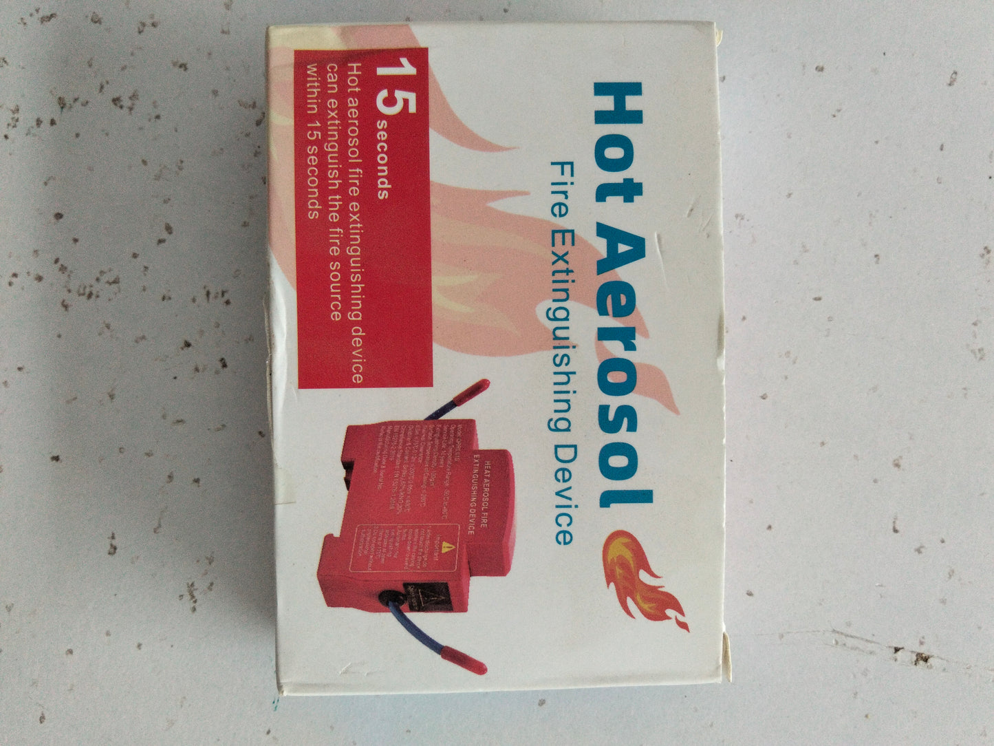 Automatic Hot Aerosol Fire Extinguishing Device (Model QRR0.01G)